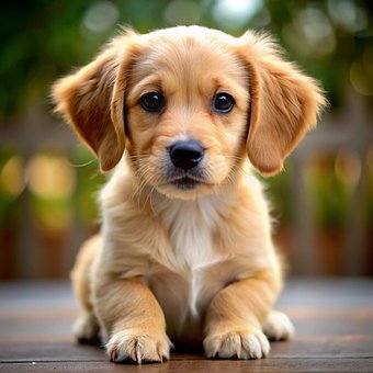 Free Ai Generated Puppy illustration and picture
