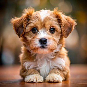 Free Ai Generated Puppy illustration and picture
