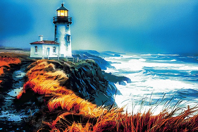 Download Sea, Lighthouse, Ocean. Royalty-Free Stock Illustration Image ...