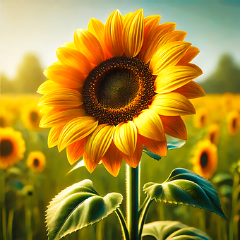 Solsikke, Gul, Blomster, Blomstre