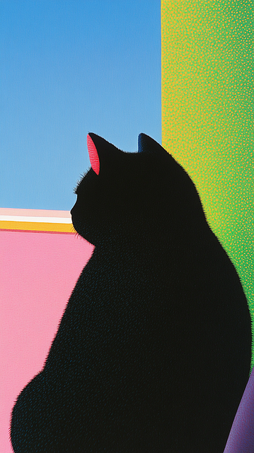 Free Ai Generated Cat illustration and picture