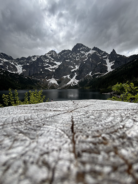 Free mountains tatra mountains lake illustration