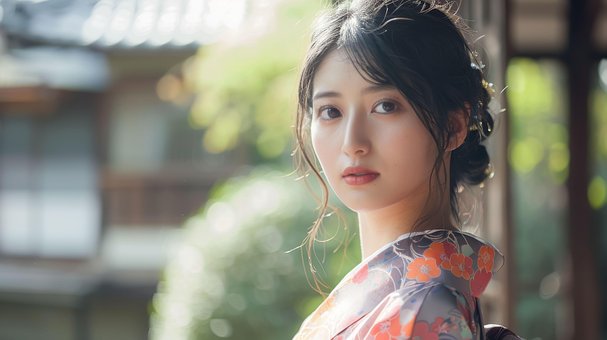 Ai Generado, Japonés, Mujer, Japón, Niña