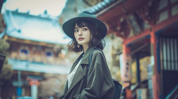 Ai Generado, Japonés, Mujer, Japón, Niña