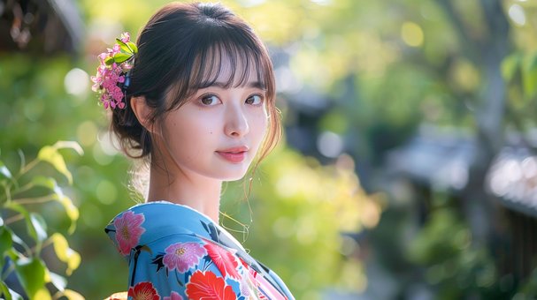 Ai Generado, Japonés, Mujer, Japón, Niña