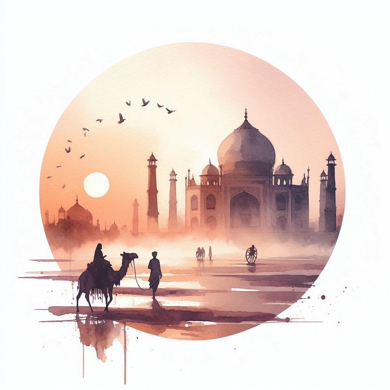 Favplace Poster Mit Städtemotiv Taj Mahal Indien P Produktbild-Vorschau 11