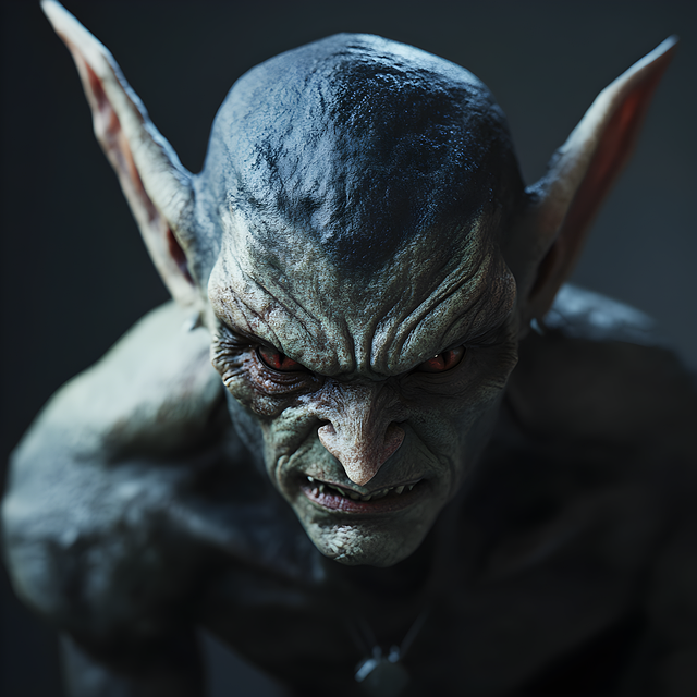 Free ai generated demon evil illustration