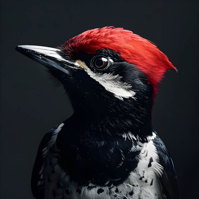 Free ai generated woodpecker bird illustration