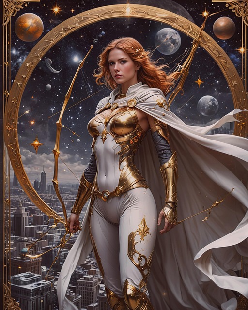 Download free HD stock image of Ai Generated Woman Free ai generated woman planets illustration