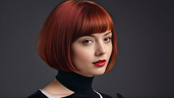 Mädchen, Frau, Porträt, Mode, Modell