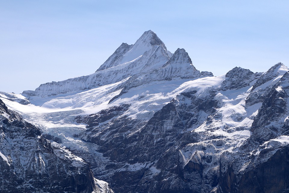 Schne Alpen Hchste Berge Ebenbild