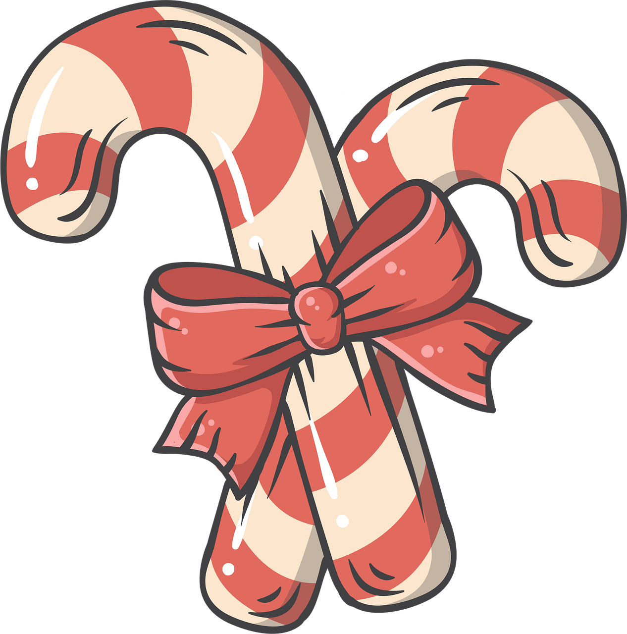 Candy Cane Vector Candy Cane Vector