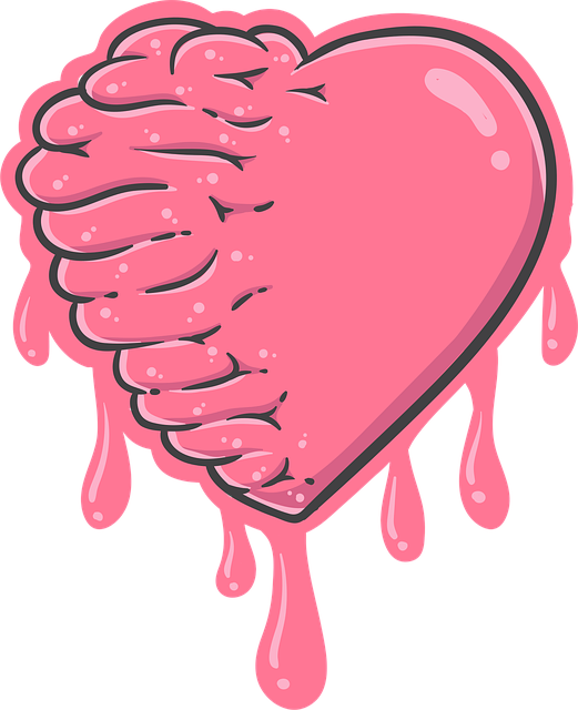 Free heart love logic vector