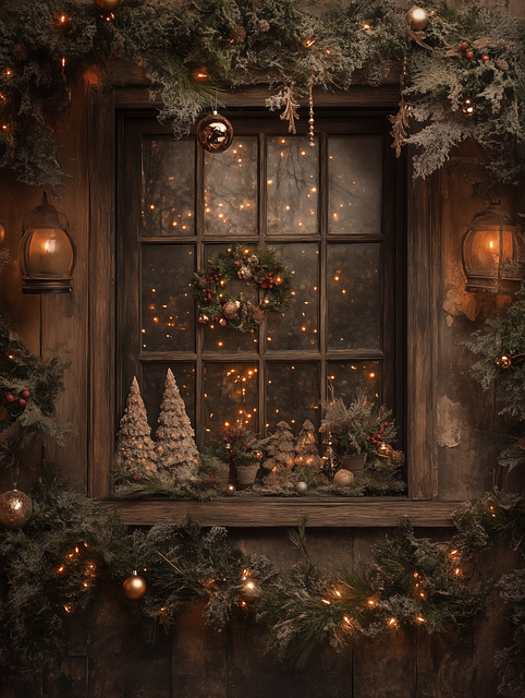 Free christmas decoration holiday illustration