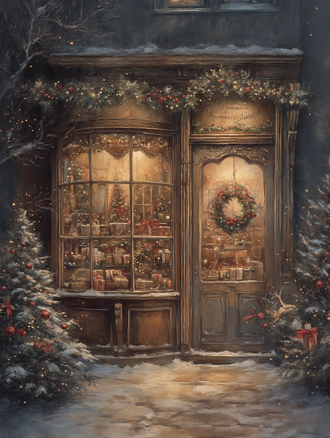 Ai Generado, Navidad, Tienda