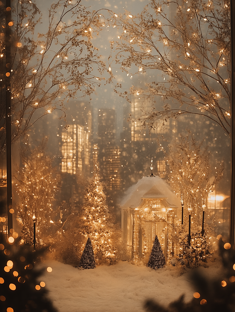 Ai Generado, Invierno, Diorama, Modelo