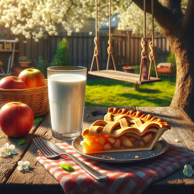Free ai generated apple pie pie illustration