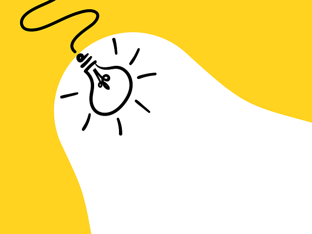 Free lightbulb idea energy illustration