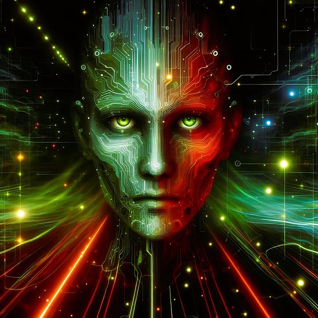 Download free HD stock image of Ai Generated Cyberspace Free ai generated cyberspace technology illustration