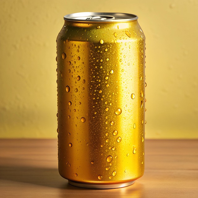 Free ai generated canned drink illustration