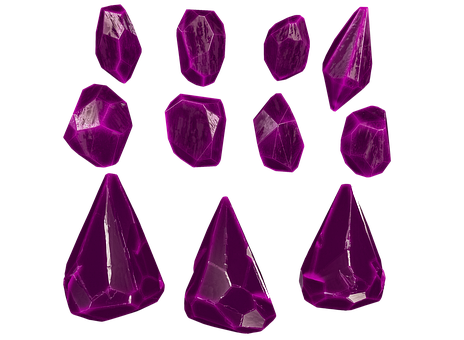 Free Purple 3D illustration and picture