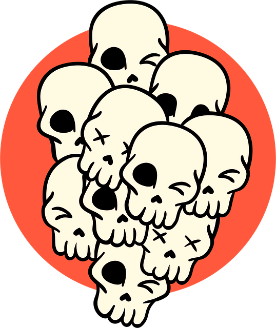 Download free HD stock image of Skull Skeleton Free skull skeleton horror vector