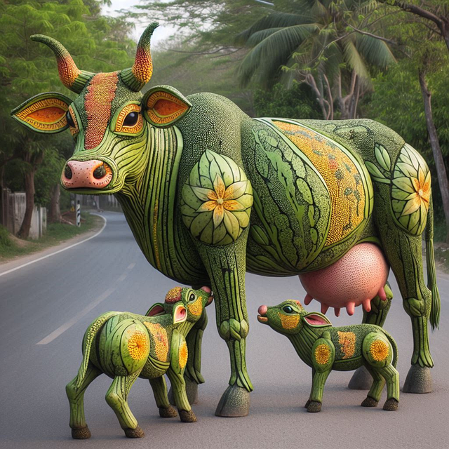 Free Cow Nature illustration and picture
