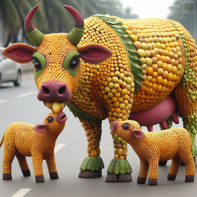 Free Cow Nature illustration and picture