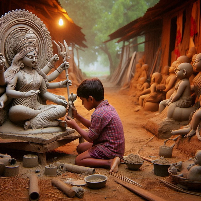 Free Ganapati Durga illustration and picture