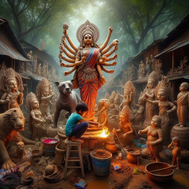 Free Navratri Durga illustration and picture