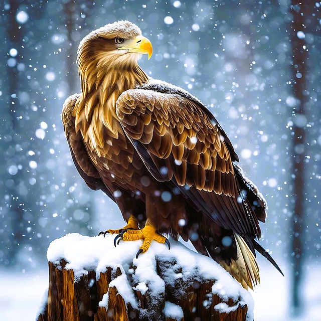 Free ai generated eagle bird illustration
