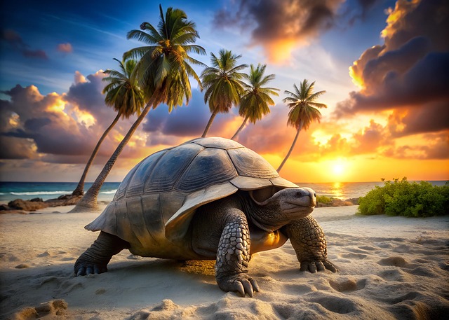 Download free HD stock image of Ai Generated Turtle Free ai generated turtle tortoise illustration