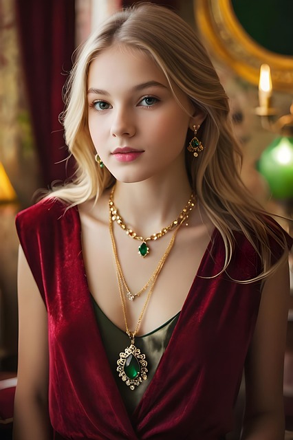 Free ai generated girl young illustration