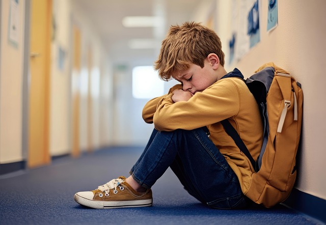 Download Ai Generated, Sad Boy, Depressed. Royalty-Free Stock ...