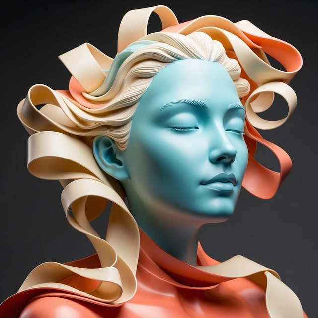 Free ai generated sculpture statue illustration