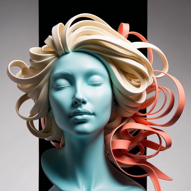 Free ai generated sculpture statue illustration