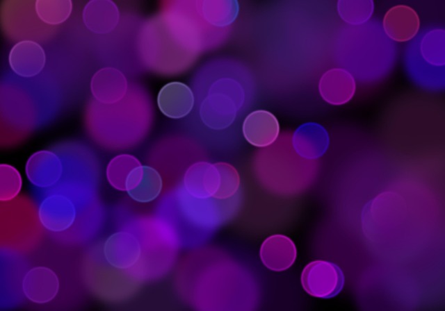 Free light blurred bokeh illustration