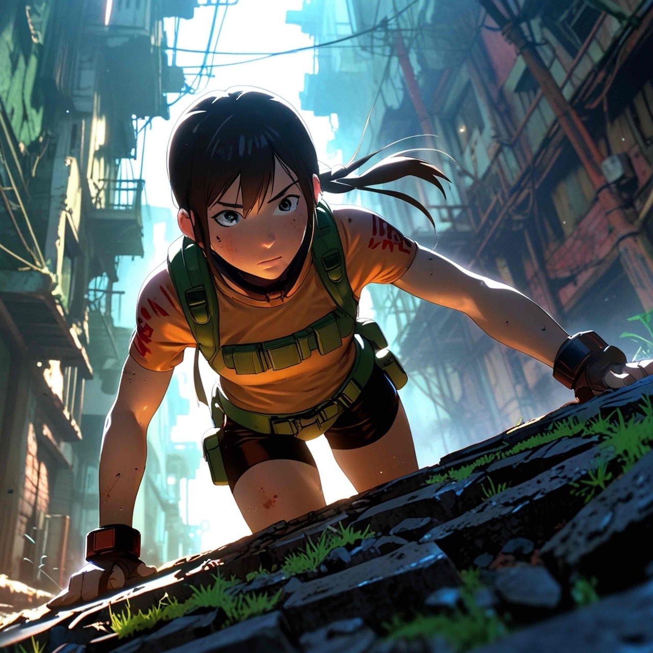 Download Ai Generated, Girl, Explorer. Royalty-Free Stock Illustration ...