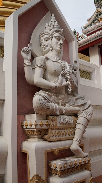 Idol, Statue, Brahma