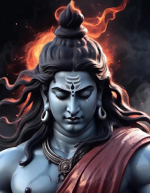 Free God Meditation illustration and picture
