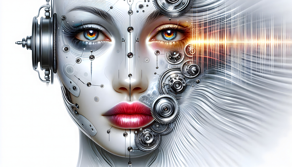 Free Ai Generated Robot illustration and picture