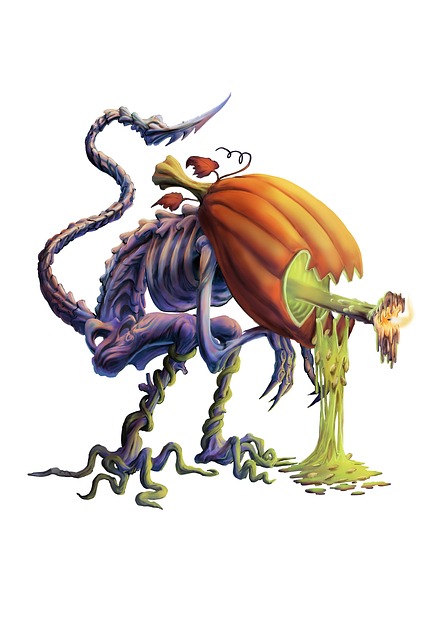 Udenjordisk, Halloween, Digital Kunst