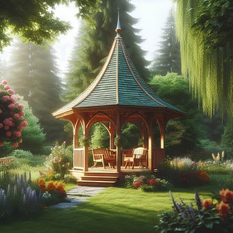 Free Gazebo Nature illustration and picture