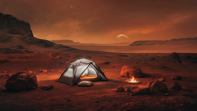 Free Ai Generated Camping illustration and picture