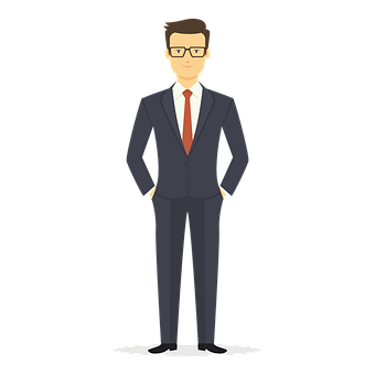 Free Man Assistant vector and picture