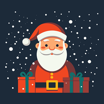 Free Santa Background vector and picture