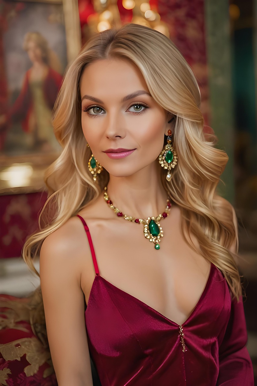Download free HD stock image of Ai Generated Woman Free ai generated woman upper class illustration