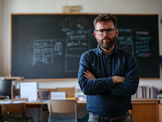 Free ai generated man teacher illustration