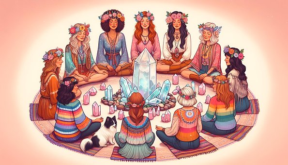 Free Ai Generated Women illustration and picture