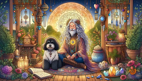Free Man Hippie illustration and picture